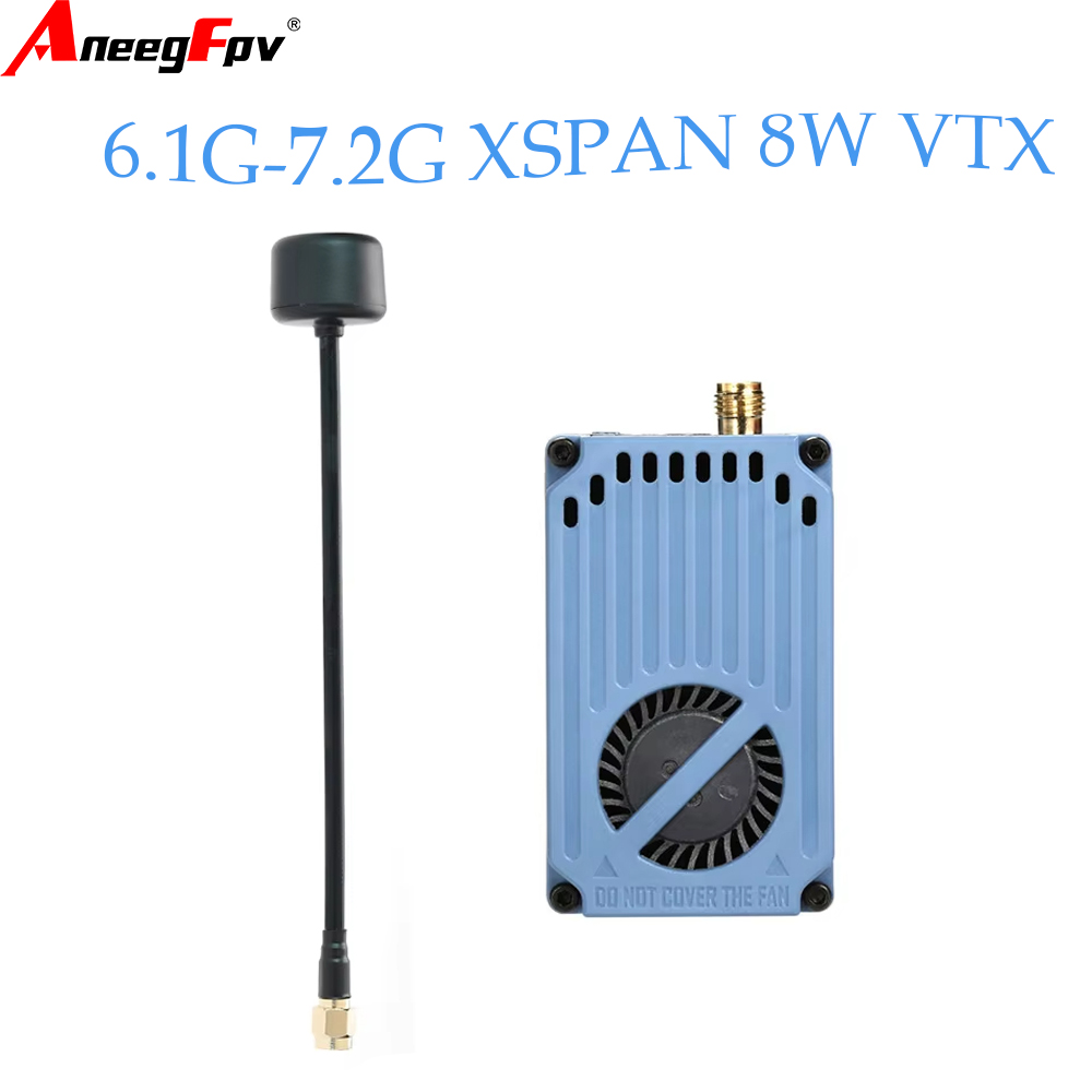 Fpv Drone Vtx - وحدة إرسال الفيديو RUSHFPV 6.1‑7.2G 8W
