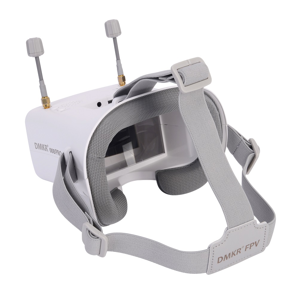 Fpv Drone Goggles - نظارة FPV أصلية 008D PRO بيضاء