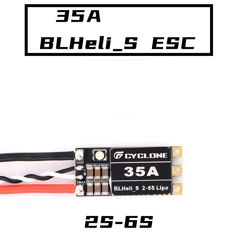 Fpv Drone Quadcopter - Cyclone 35A BLHeli_S ESC - عالي
