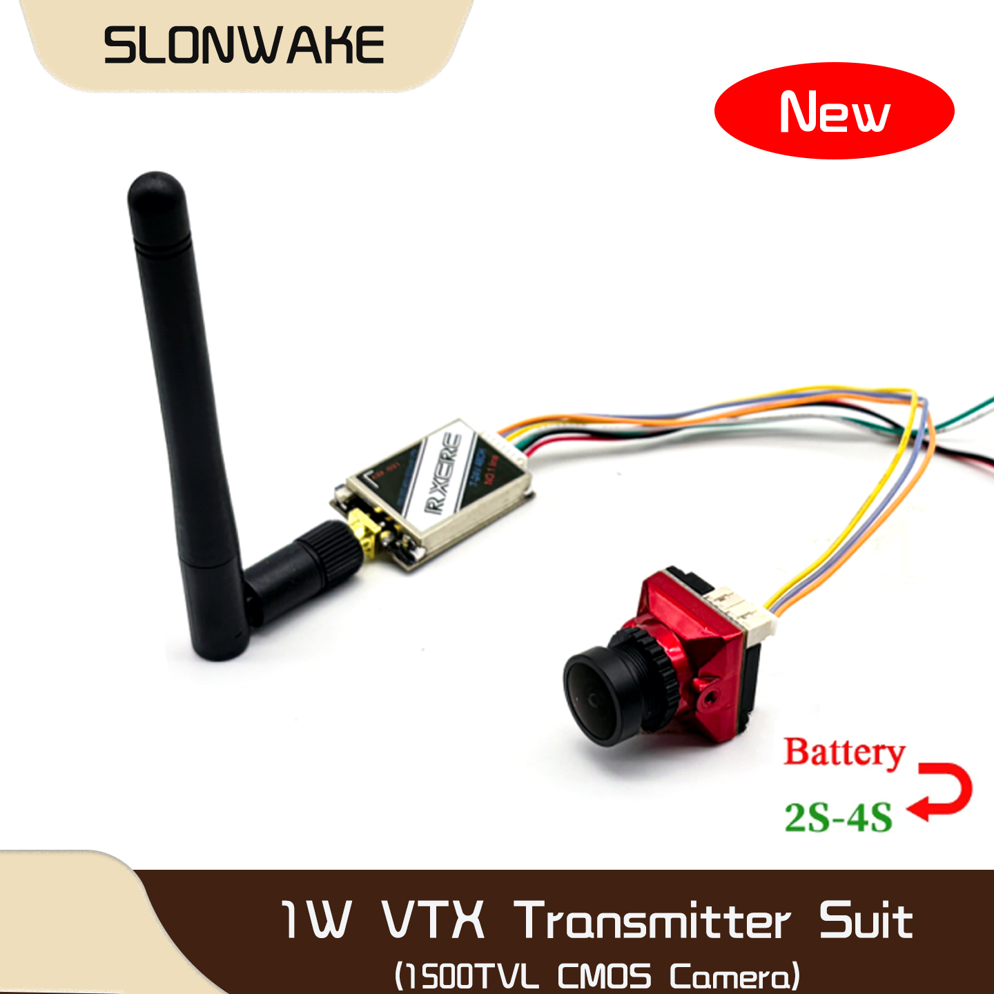 Fpv Drone Camera - جهاز إرسال فيديو SLONWAKE 5.8G 48CH