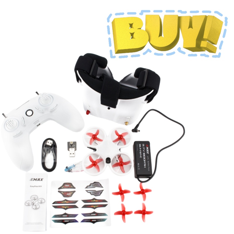Fpv Drone Goggles - EMAX EZ Pilot 82 مللي متر