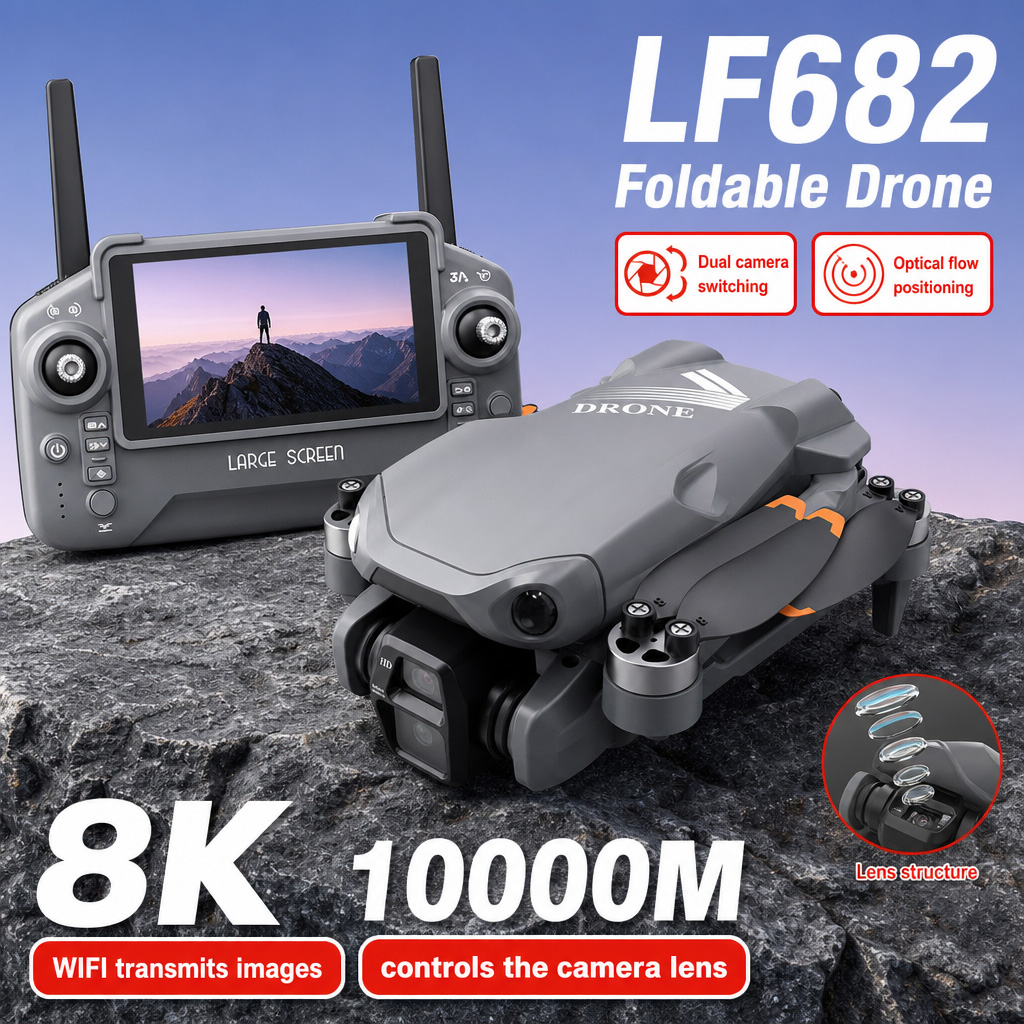 Fpv Drone Charger - طائرة بدون طيار LF682 للتصوير الجوي