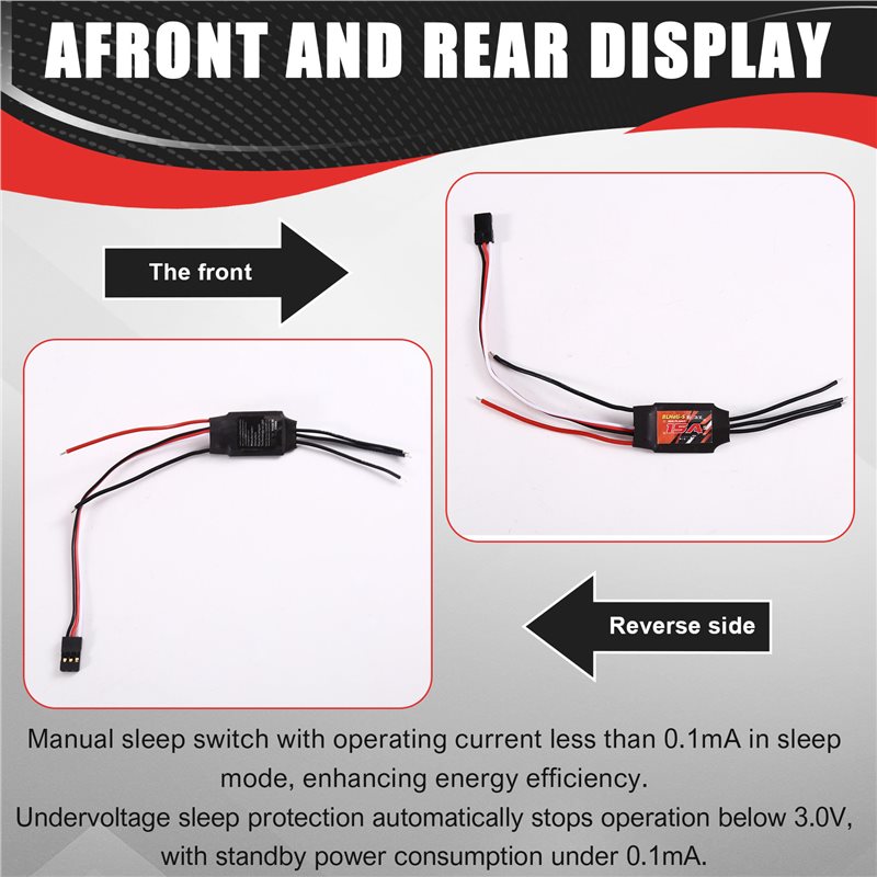 Fpv Drone Esc - وحدة تحكم في السرعة الكهربائية AS96-Blheli