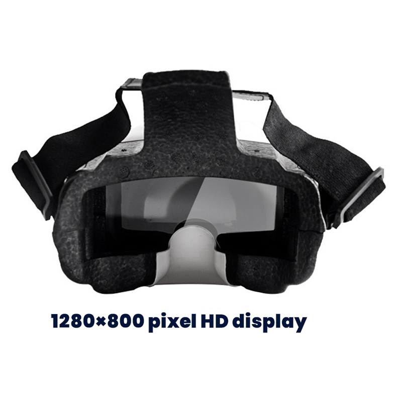 Fpv Drone Goggles - 5.8G-FPV-Goggles-7-Inch-Display-Receiver-1280X800-40CH--متوافق-FPV-Video-Goggles-For-FPV-Drones-EU-Plug Y47A