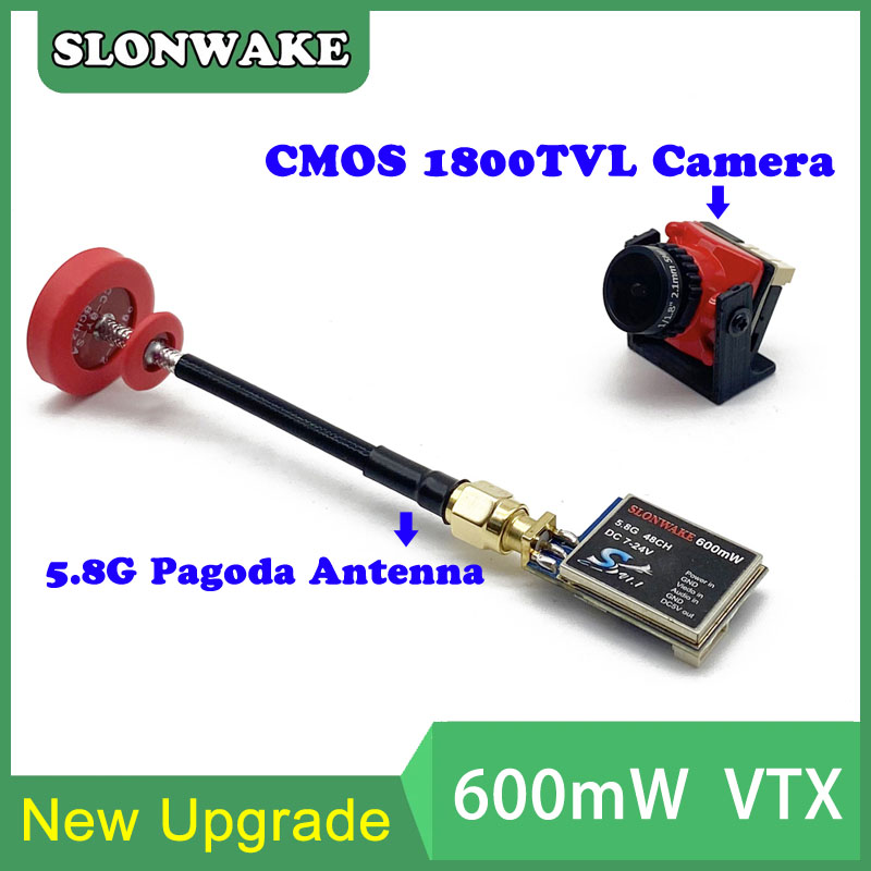 5.8G 48CH 600mW قابل للتعديل V - مراجعة Fpv Drone Receiver وسعره