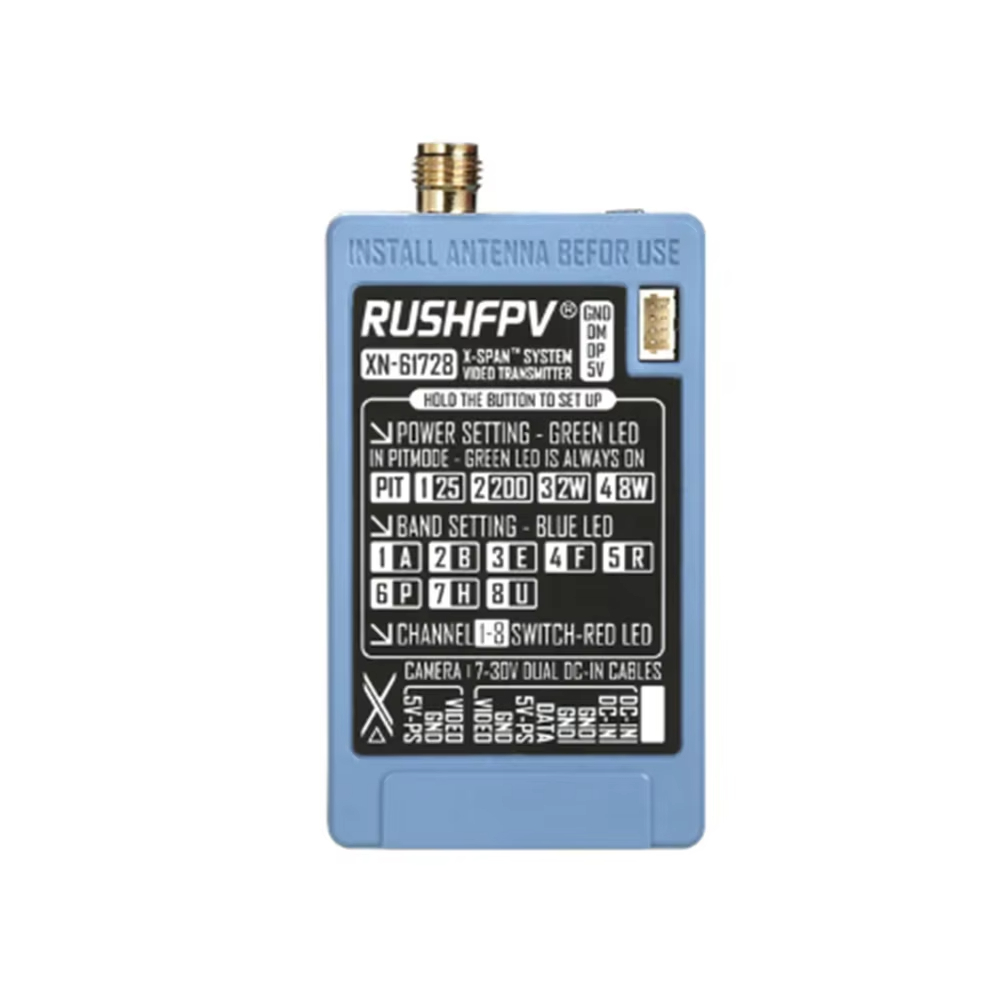 وحدة إرسال الفيديو RUSHFPV 6.1 - مراجعة Fpv Drone Vtx وسعره