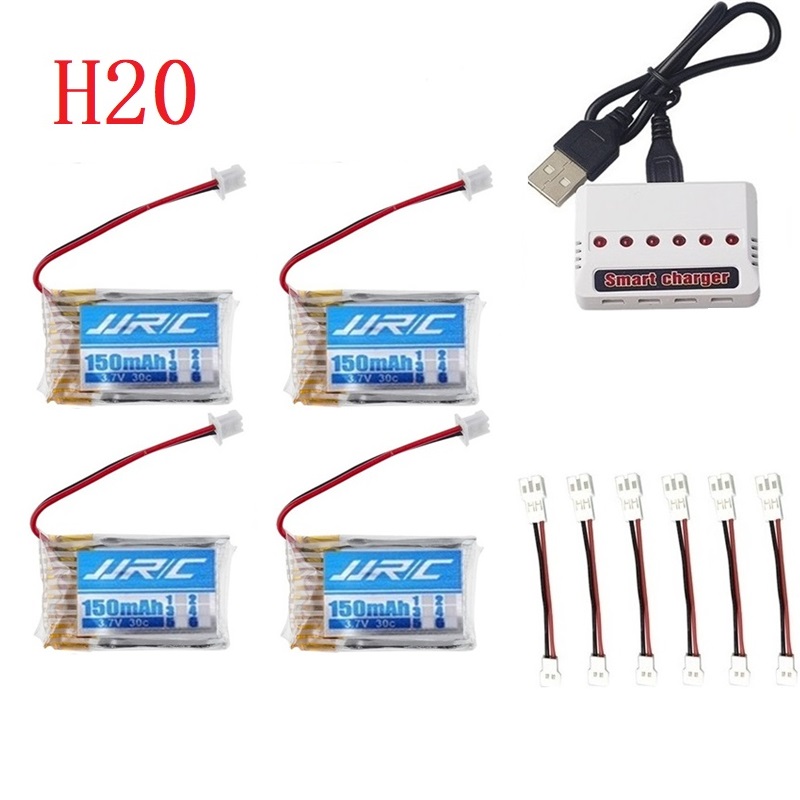 بطارية أصلية JJRC H20 بجهد 3.7 - مراجعة Fpv Drone Charger وسعره