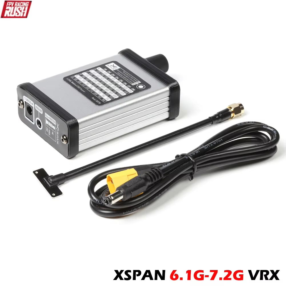 وحدة استقبال RushFpv XSPAN VRX - مراجعة Fpv Drone Receiver وسعره