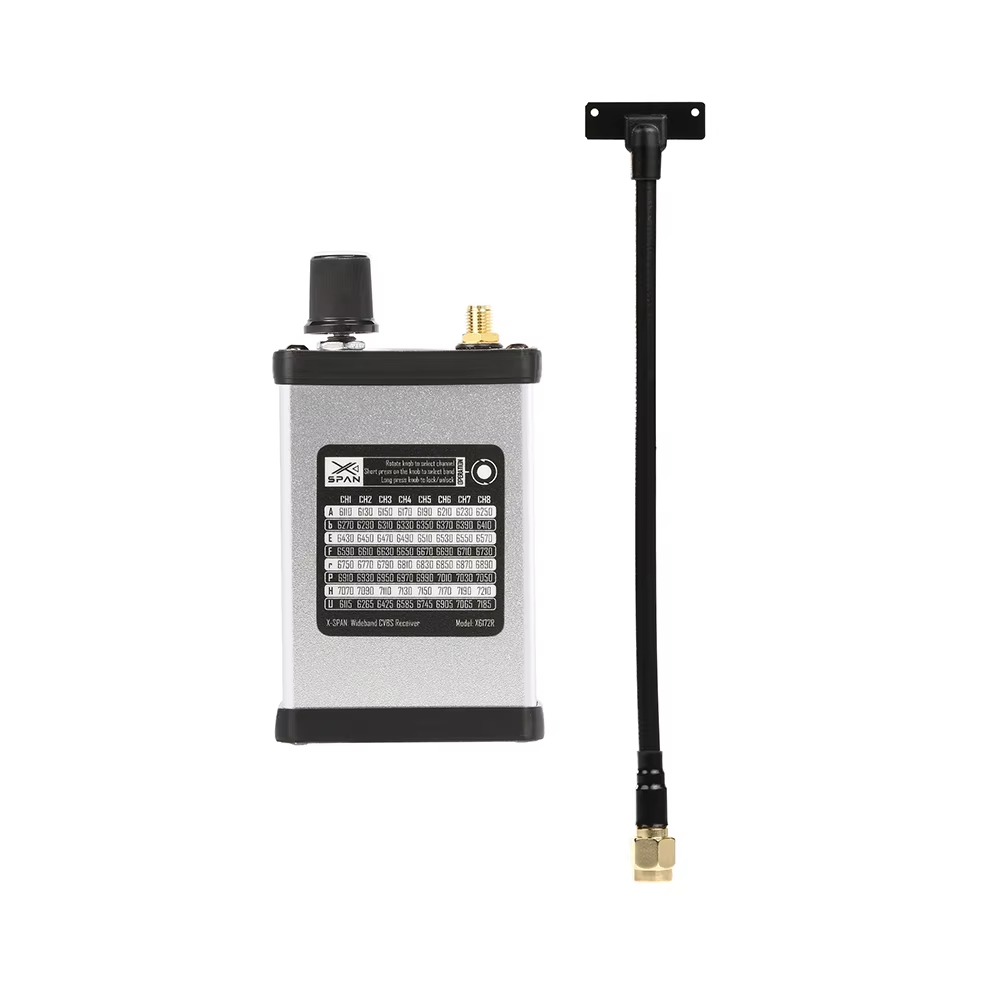 وحدة استقبال RushFpv XSPAN VRX - مراجعة Fpv Drone Receiver وسعره