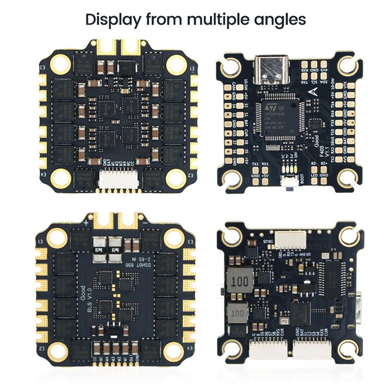 مجموعة CYGJ-2-6S F405 55A تشمل - مراجعة Fpv Drone Flight Controller وسعره