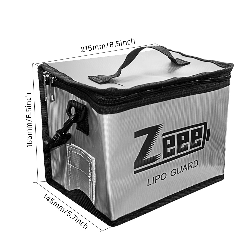 Zeee يبو بطارية آمنة حقيبة 215 - مراجعة Fpv Drone Bag وسعره