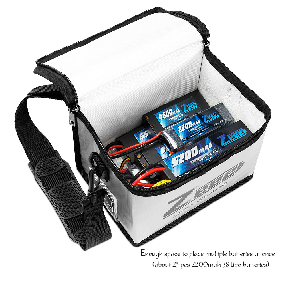 Zeee يبو بطارية آمنة حقيبة 215 - مراجعة Fpv Drone Bag وسعره