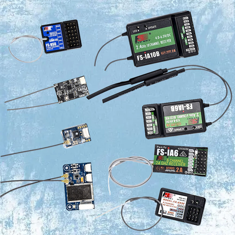 جهاز استقبال Flysky RC طراز FS - مراجعة Fpv Drone Receiver وسعره