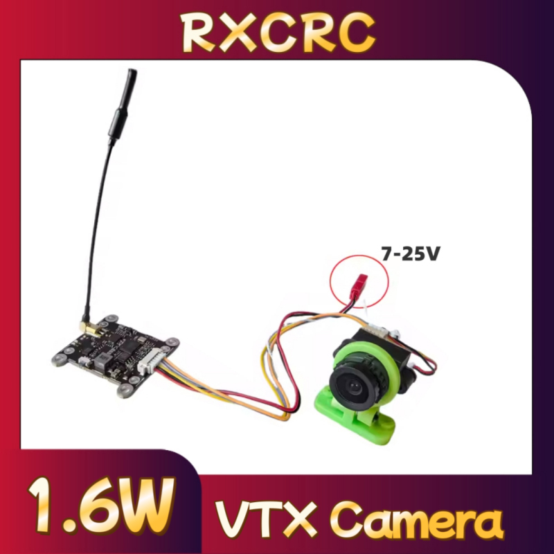 RXCRC 5.8G وحدة 48CH 1.6W VTX  - مراجعة Fpv Drone Vtx وسعره