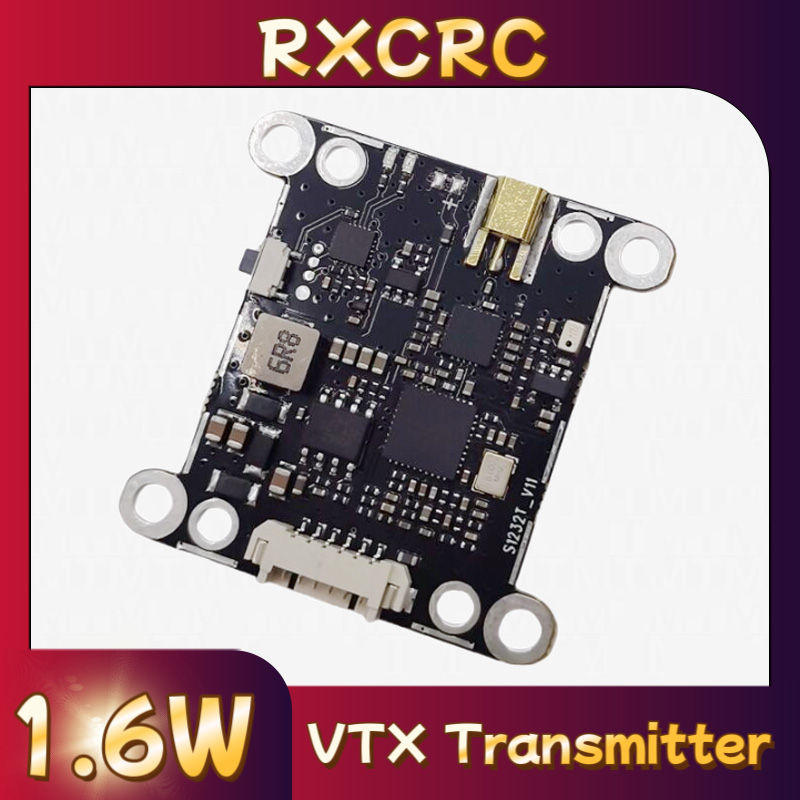 RXCRC 5.8G وحدة 48CH 1.6W VTX  - مراجعة Fpv Drone Vtx وسعره