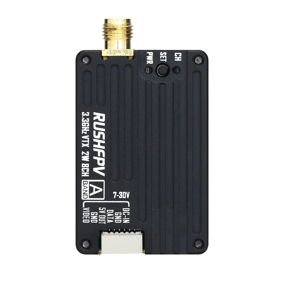 جهاز إرسال RUSHFPV 3.3G 2W VTX - مراجعة Fpv Drone Antenna وسعره