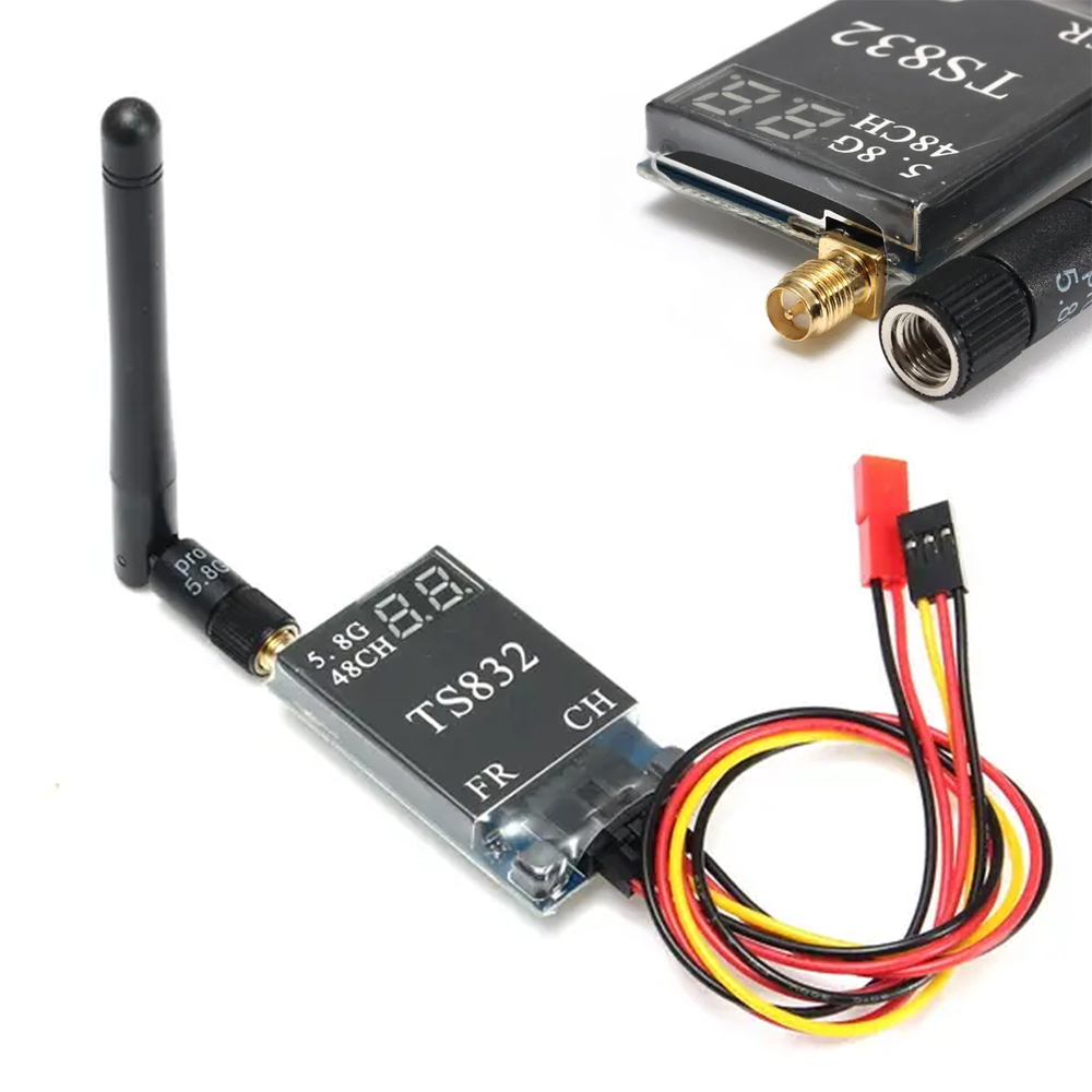 TS832 48CH 5.8G 600mw 5km اللا - مراجعة Fpv Drone Camera وسعره
