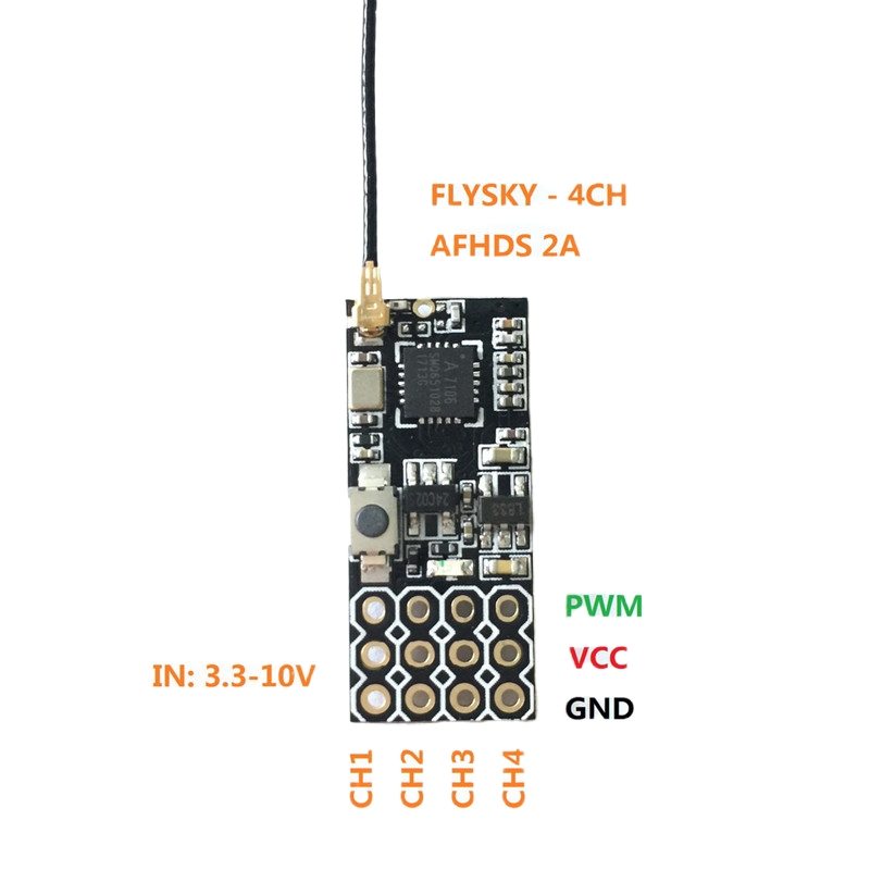 جهاز استقبال Flysky FS2A Mini  - مراجعة Fpv Drone Battery وسعره