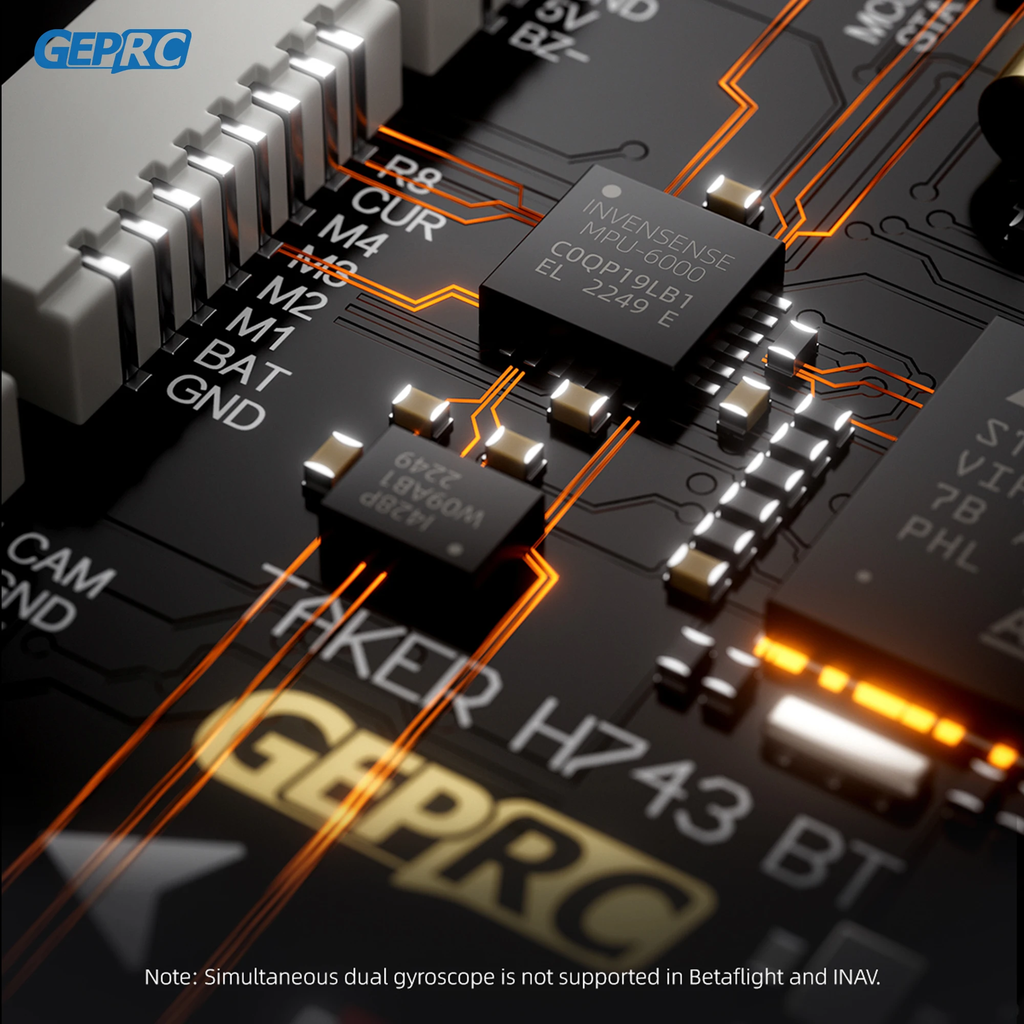 GEPRC TAKER H743 BT 32Bit 65A  - مراجعة Fpv Drone Flight Controller وسعره