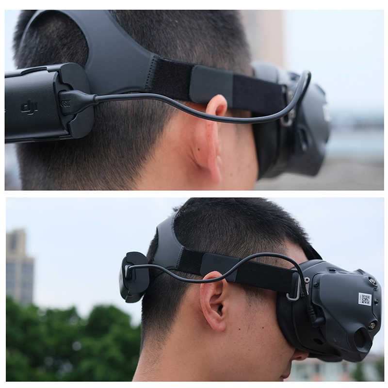 كابل شحن البطارية لنظارات DJI  - مراجعة Fpv Drone Goggles وسعره