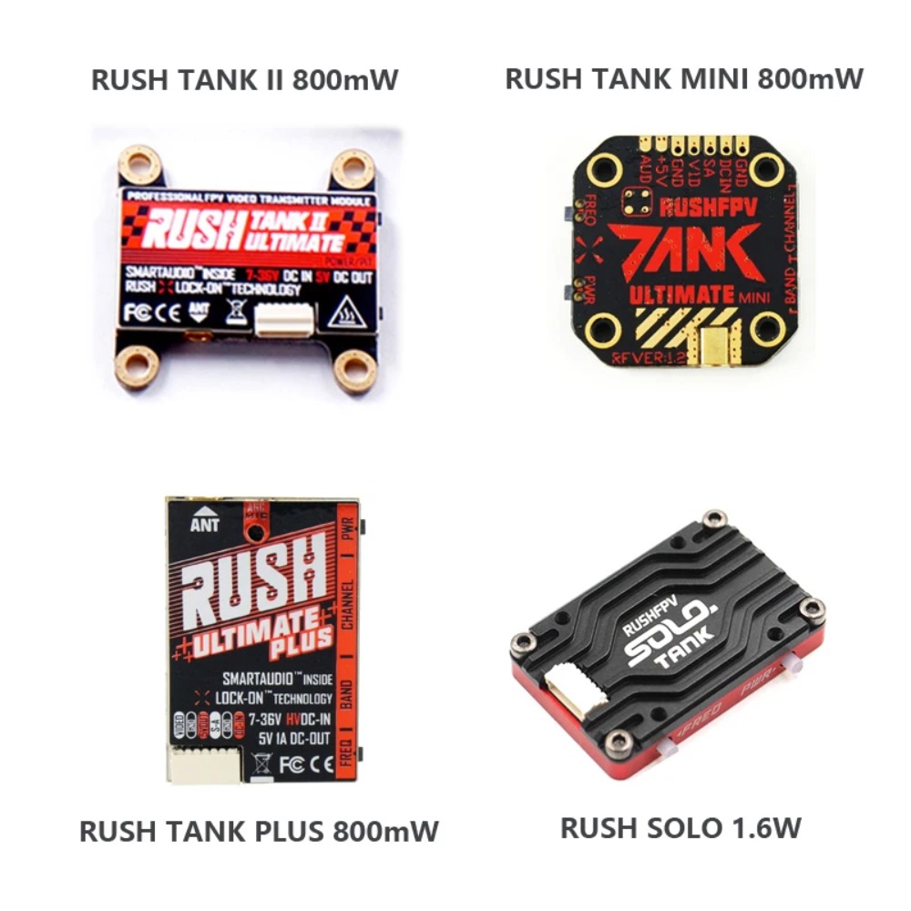جهاز إرسال فيديو RUSH TANK Ult - مراجعة Fpv Drone Receiver وسعره