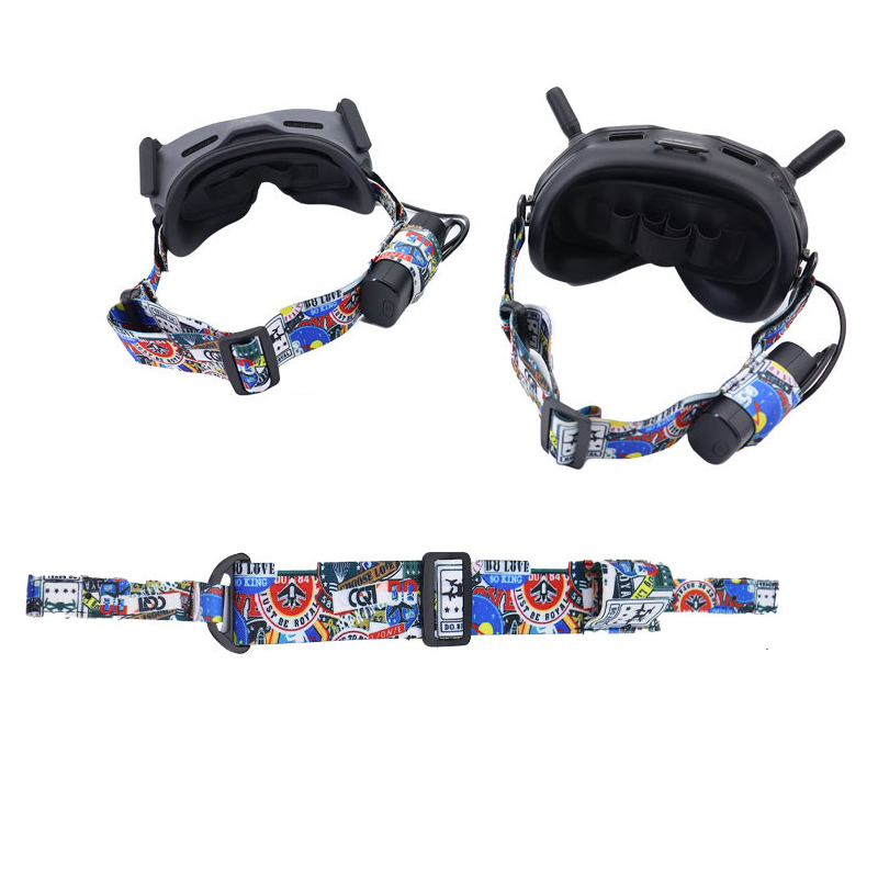عقال مع حزام مرن ل dji نظارات  - مراجعة Fpv Drone Goggles وسعره