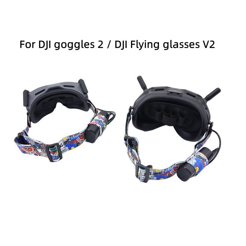 عقال مع حزام مرن ل dji نظارات  - مراجعة Fpv Drone Goggles وسعره