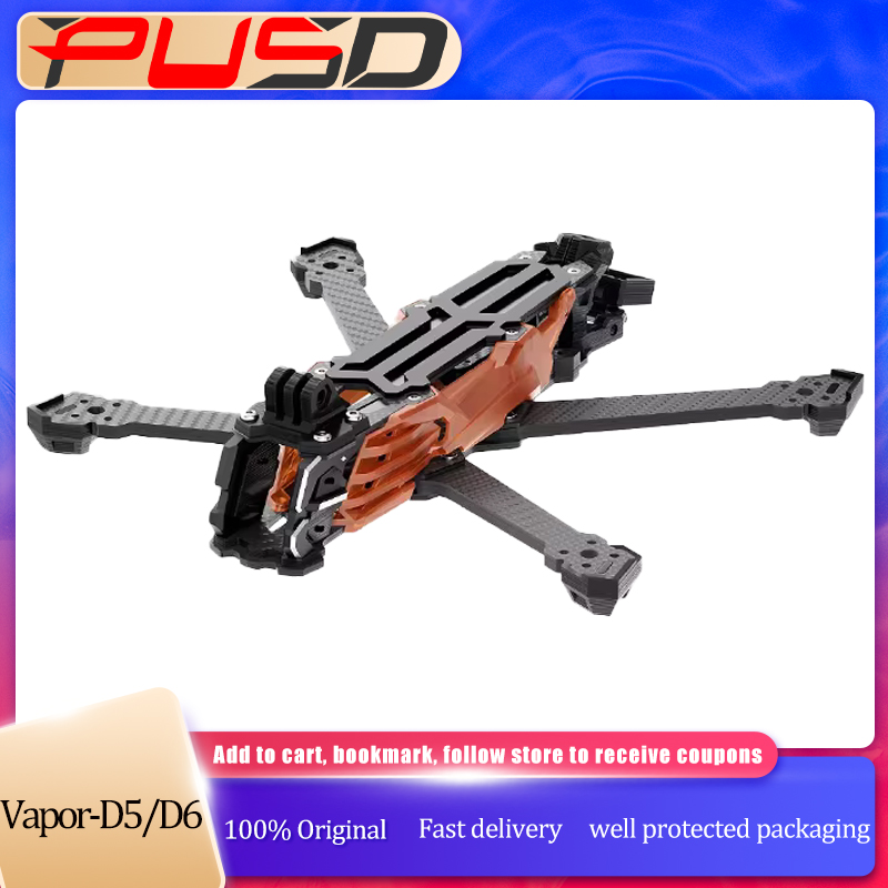 إطار GEPRC GEP-Vapor-D5 D6 O4  - مراجعة Fpv Drone Quadcopter وسعره